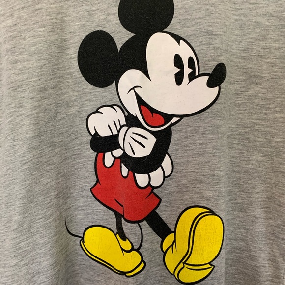 Classic MICKEY MOUSE Tee - XS - Grey - Picture 3 of 5